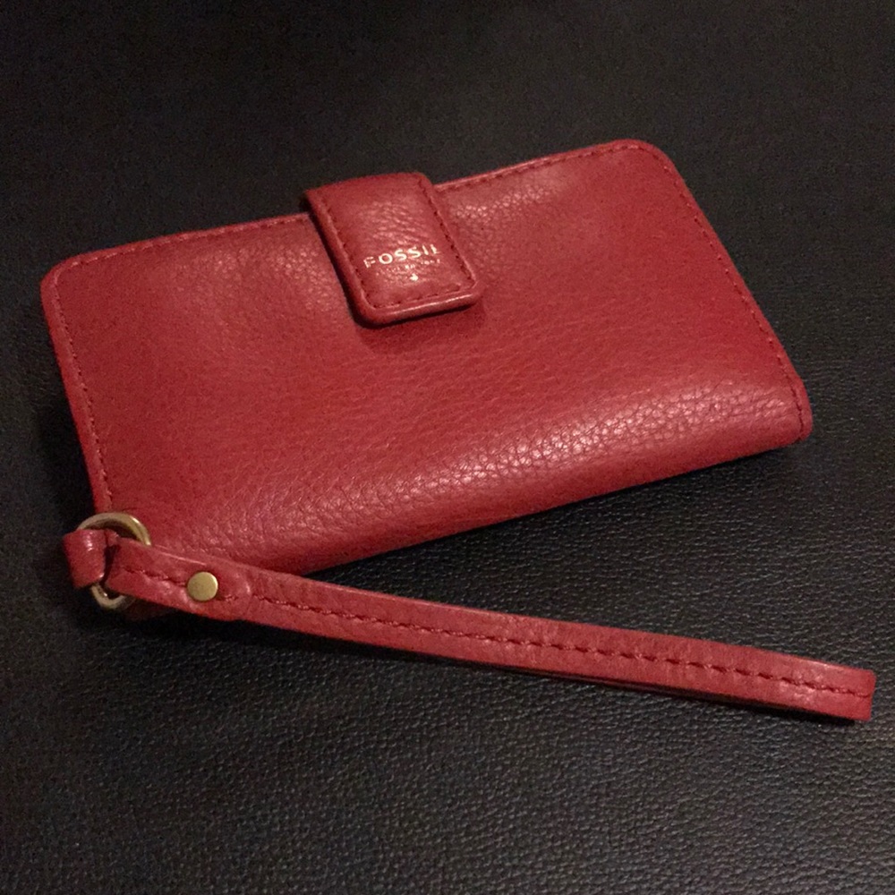 Fossil Card and Phone Wrist Wallet